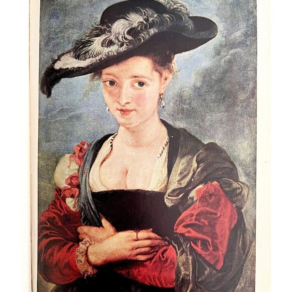 World Famous Paintings 100 Plates 1st Edition 1939 Rare Great Art History BKBX6 - Picture 14 of 16